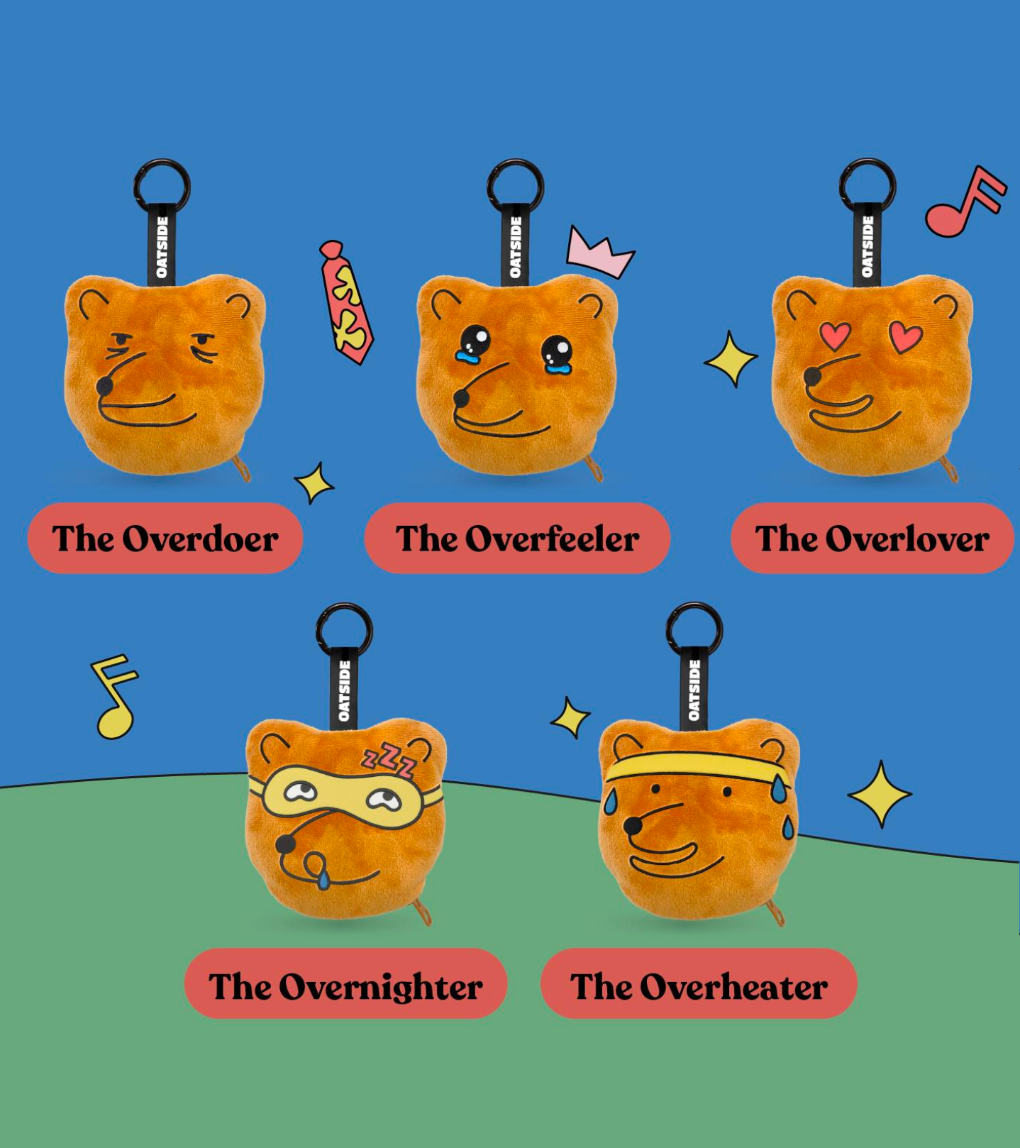 OATSIDE- Chiến dịch truyền thông cùng Blindbox 7 phiên bản