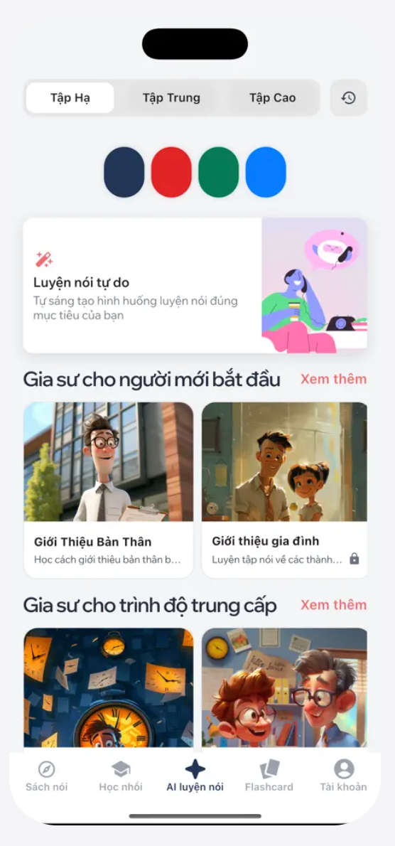 DOTSPEAK - Chiến dịch review app học tiếng anh nền tảng Tiktok và Thread